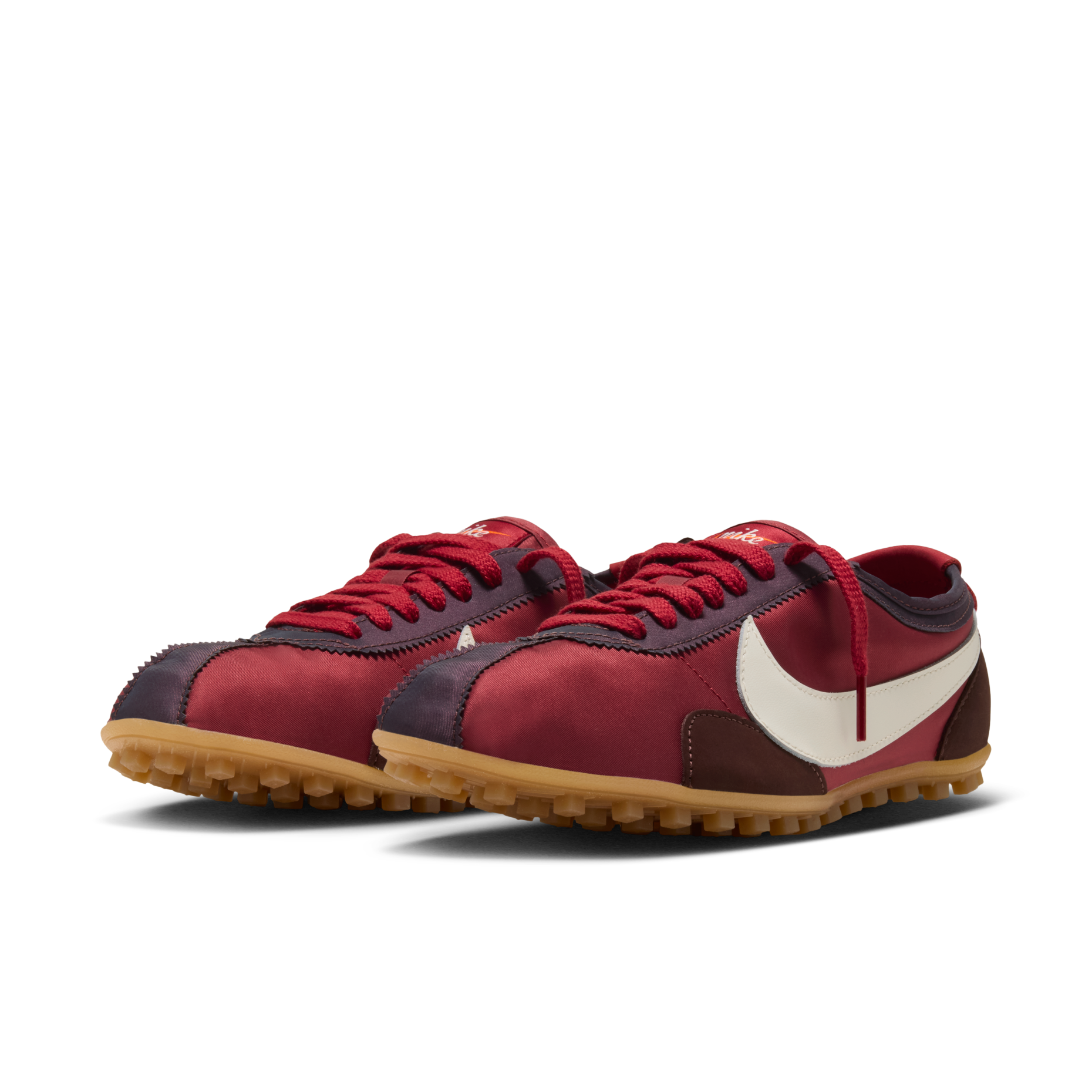 女鞋 NIKE W MOON SHOE OG 棗紅 芭蕾風 復古 跑鞋 休閒鞋【IX7025-600】Lisa
