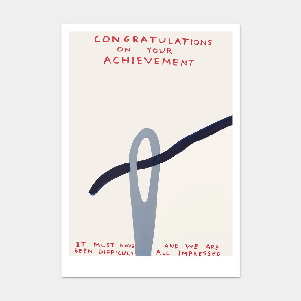 (預購12/30)Congratulations On Your Achievement 藝術明信片