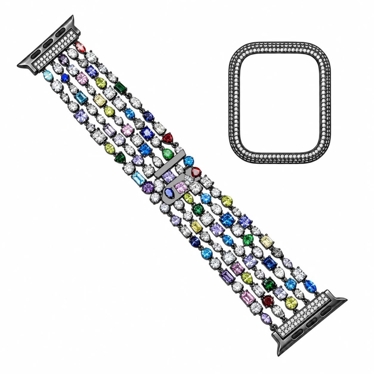 多彩序曲｜Apple Watch金屬錶帶套裝｜G852-6