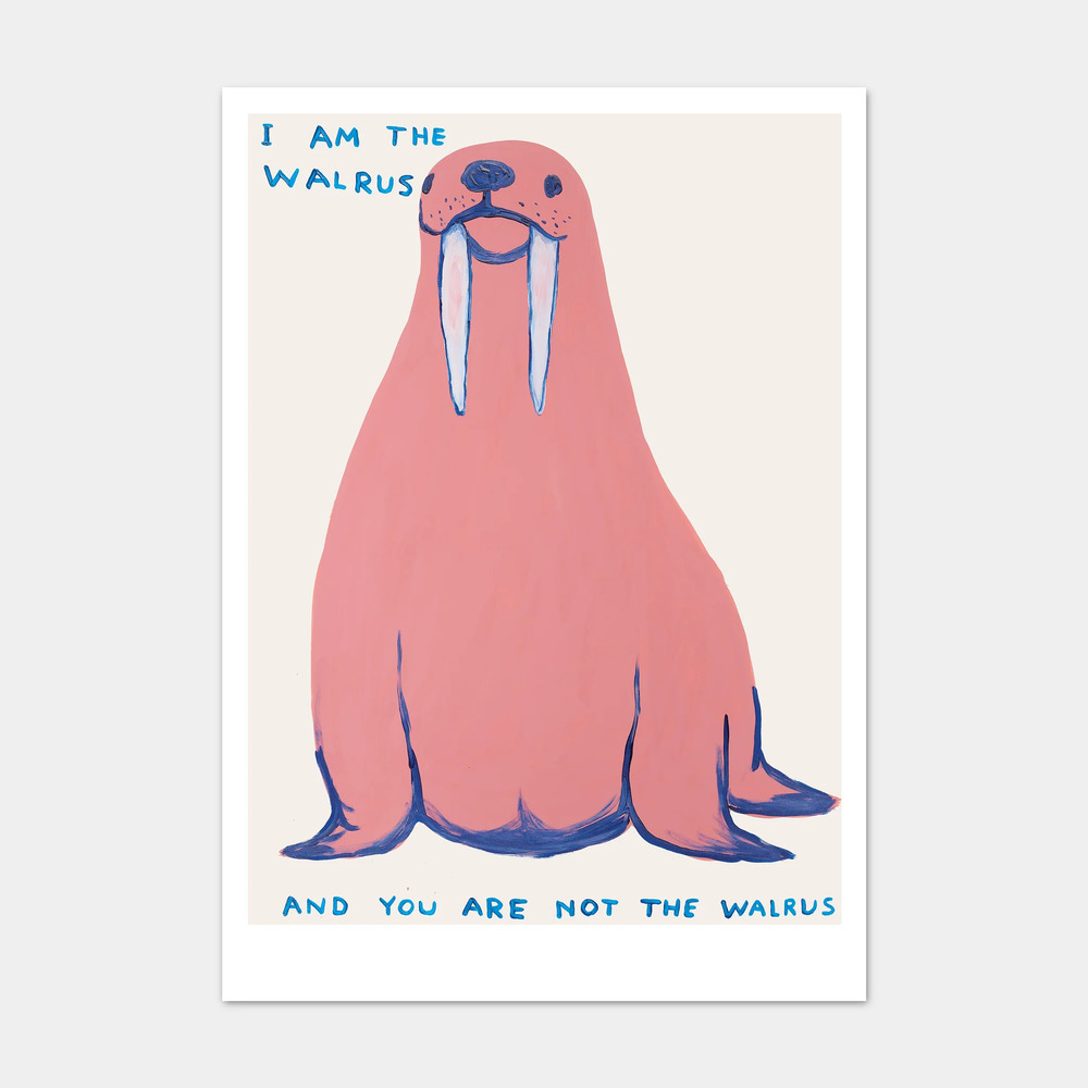 (預購12/30)I Am The Walrus 藝術明信片