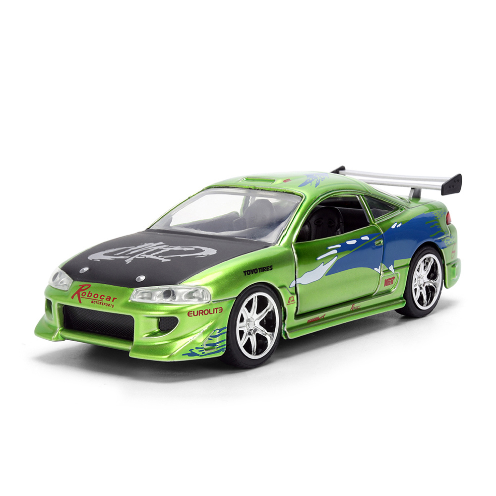 玩命關頭 1:32 合金車25周年紀念版-Brian' Mitsubishi Eclipse
