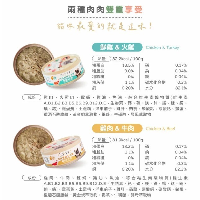 貪貪｜蠶蛹機能貓咪主食罐80g