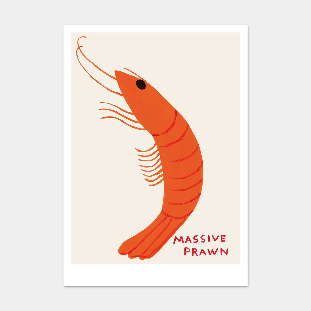 (預購12/30)Massive Prawn 藝術明信片