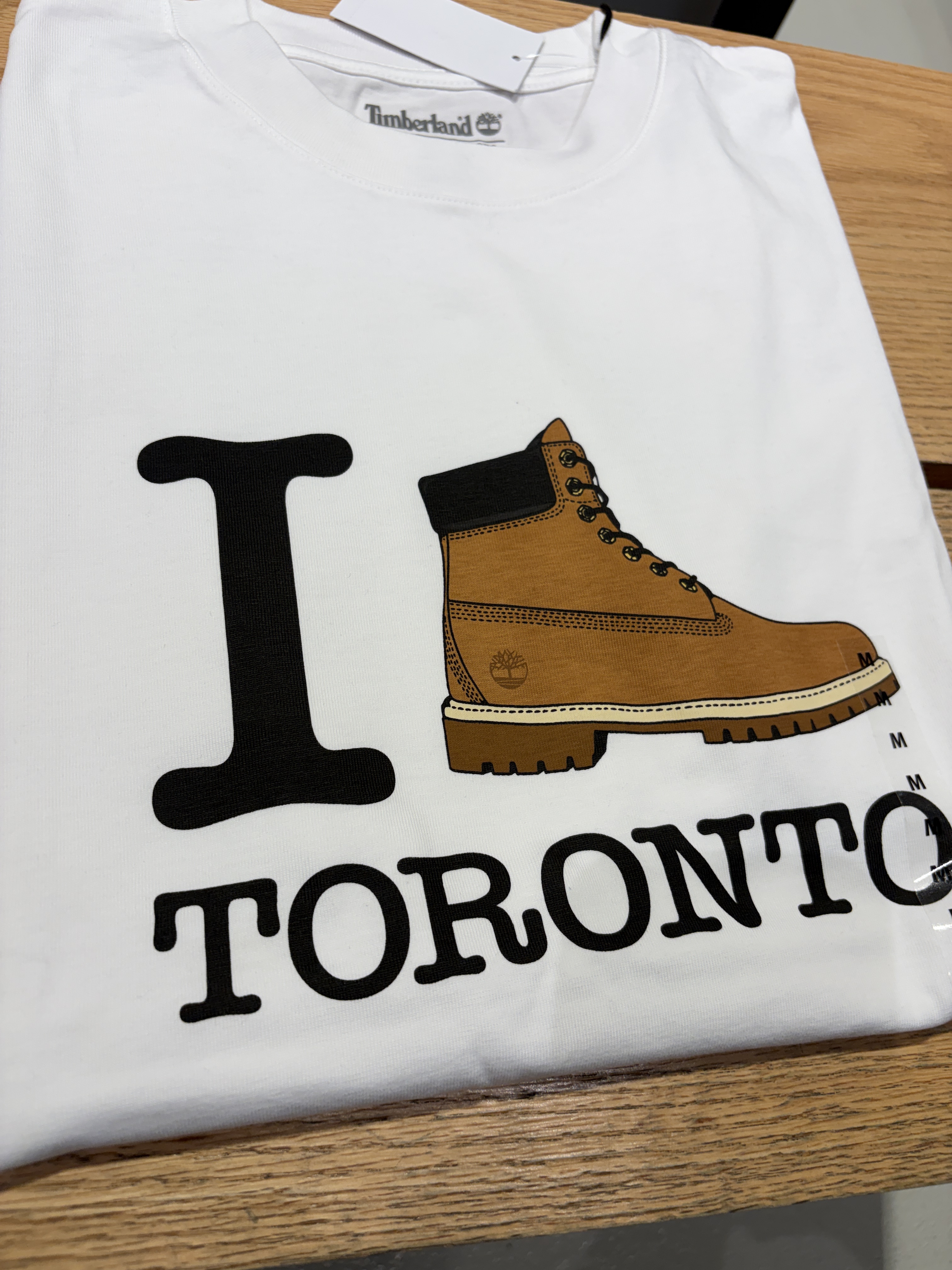 Timberland 大人 多倫多 城市限定款 短TEE