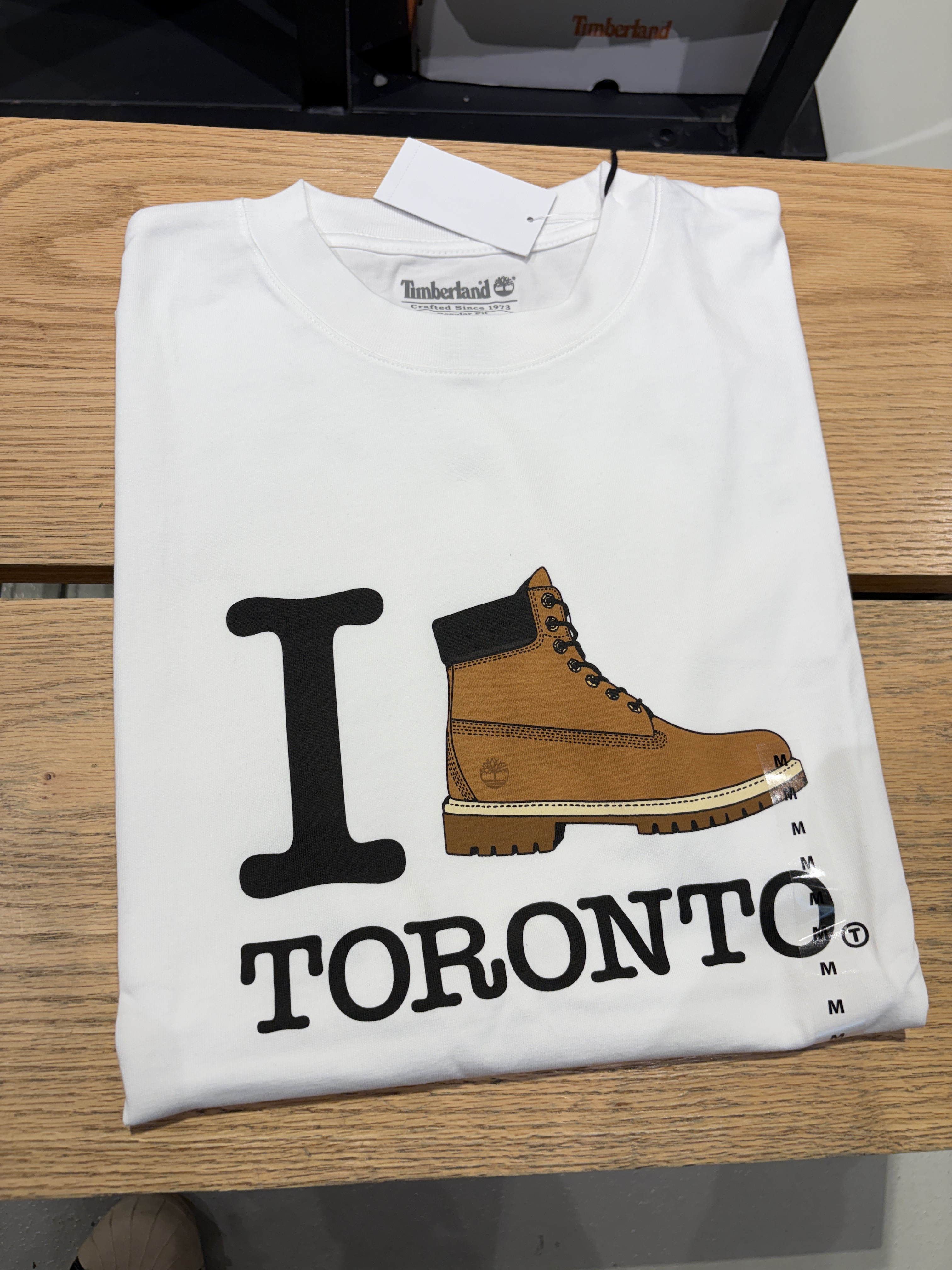 Timberland 大人 多倫多 城市限定款 短TEE