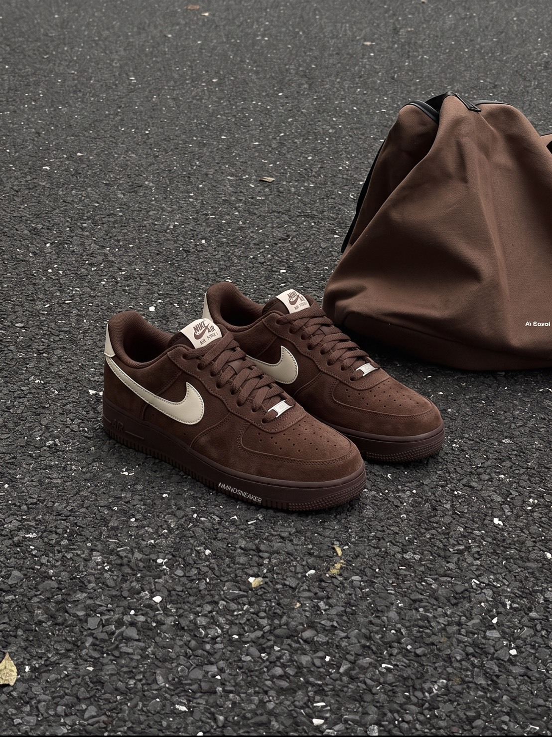 <秋冬日常🍂> Nike Air Force 1 '07 麂皮 巧克力牛奶