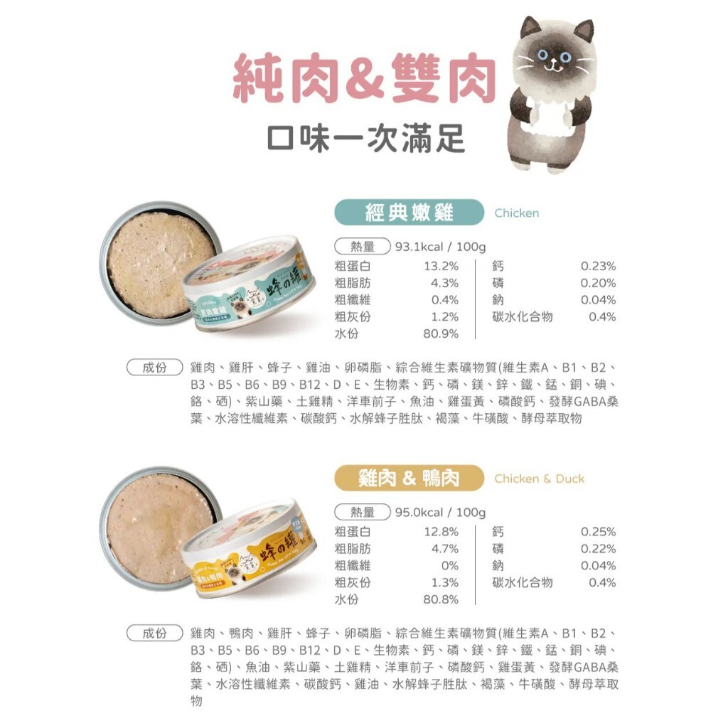 貪貪｜蜂之罐超肉泥機能主食罐80g
