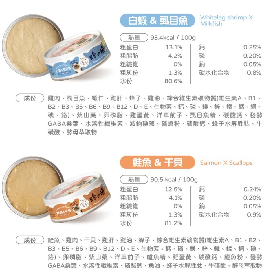 貪貪｜蜂之罐超肉泥機能主食罐80g