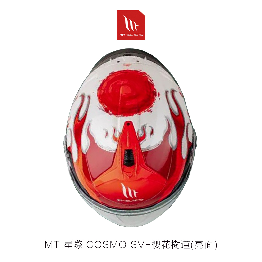MT COSMO SV 櫻樹花道 半罩安全帽