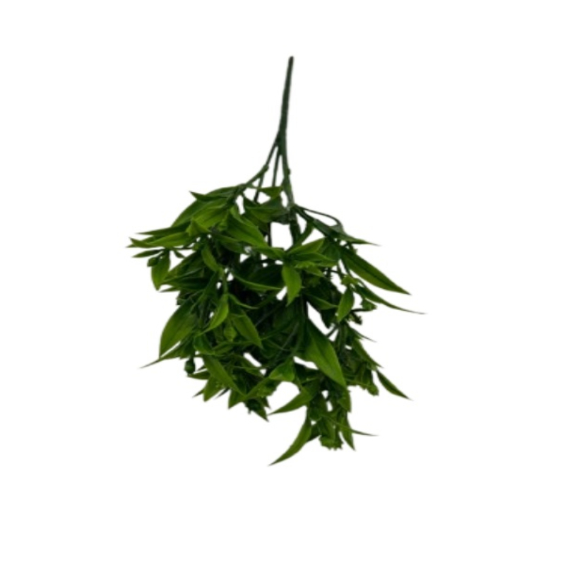 室內人造植物/綠色灌木 長葉形
