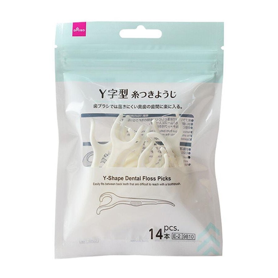 Y字型牙線棒/14入