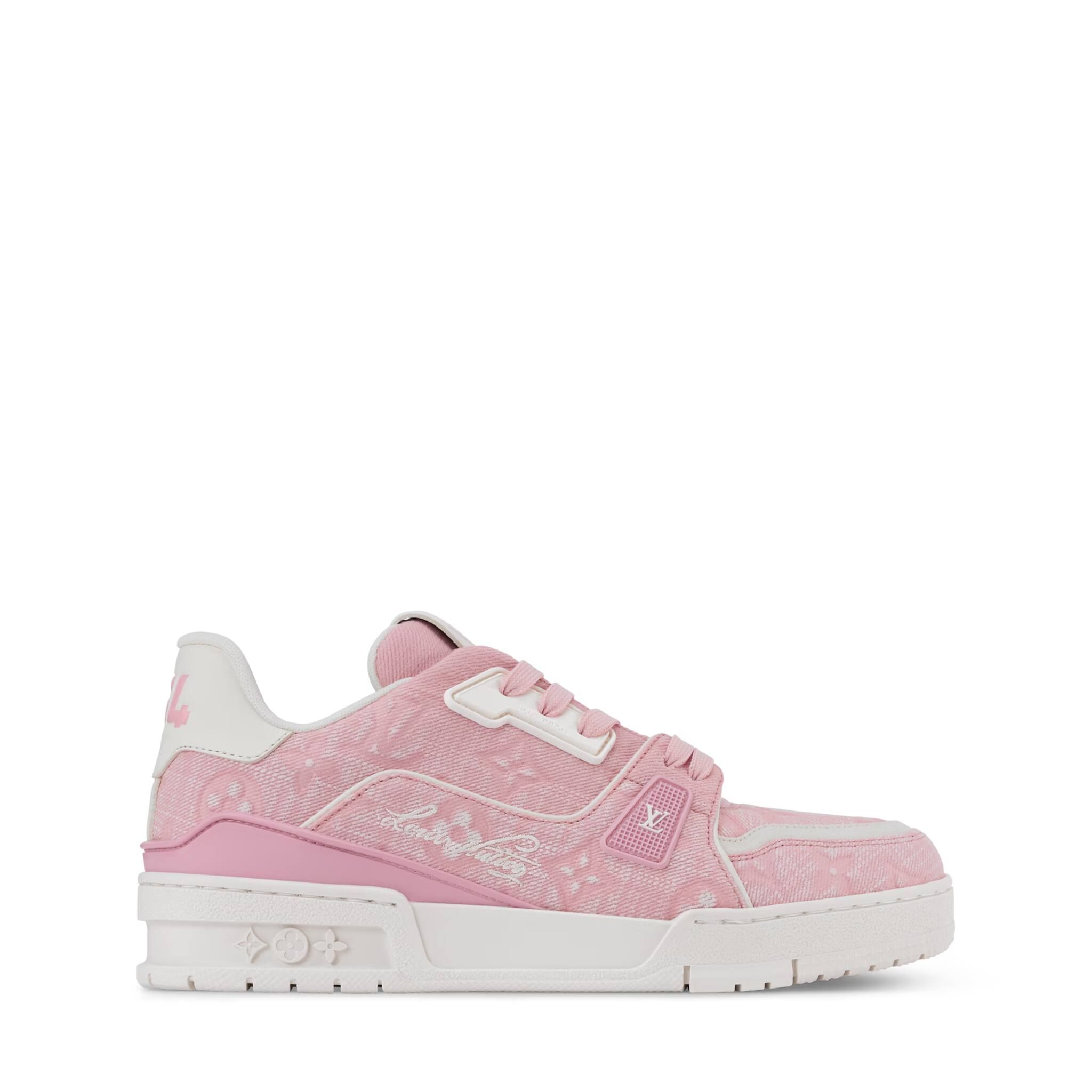 LV Trainer牛仔印花女款波鞋