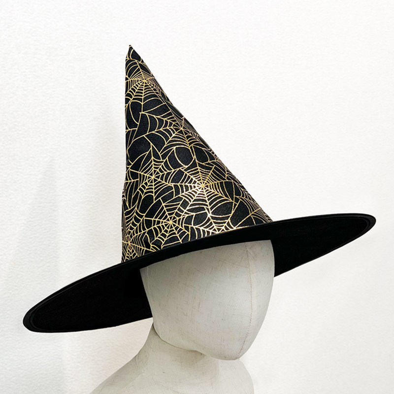 萬聖節裝扮玩具/魔法帽 蜘蛛網