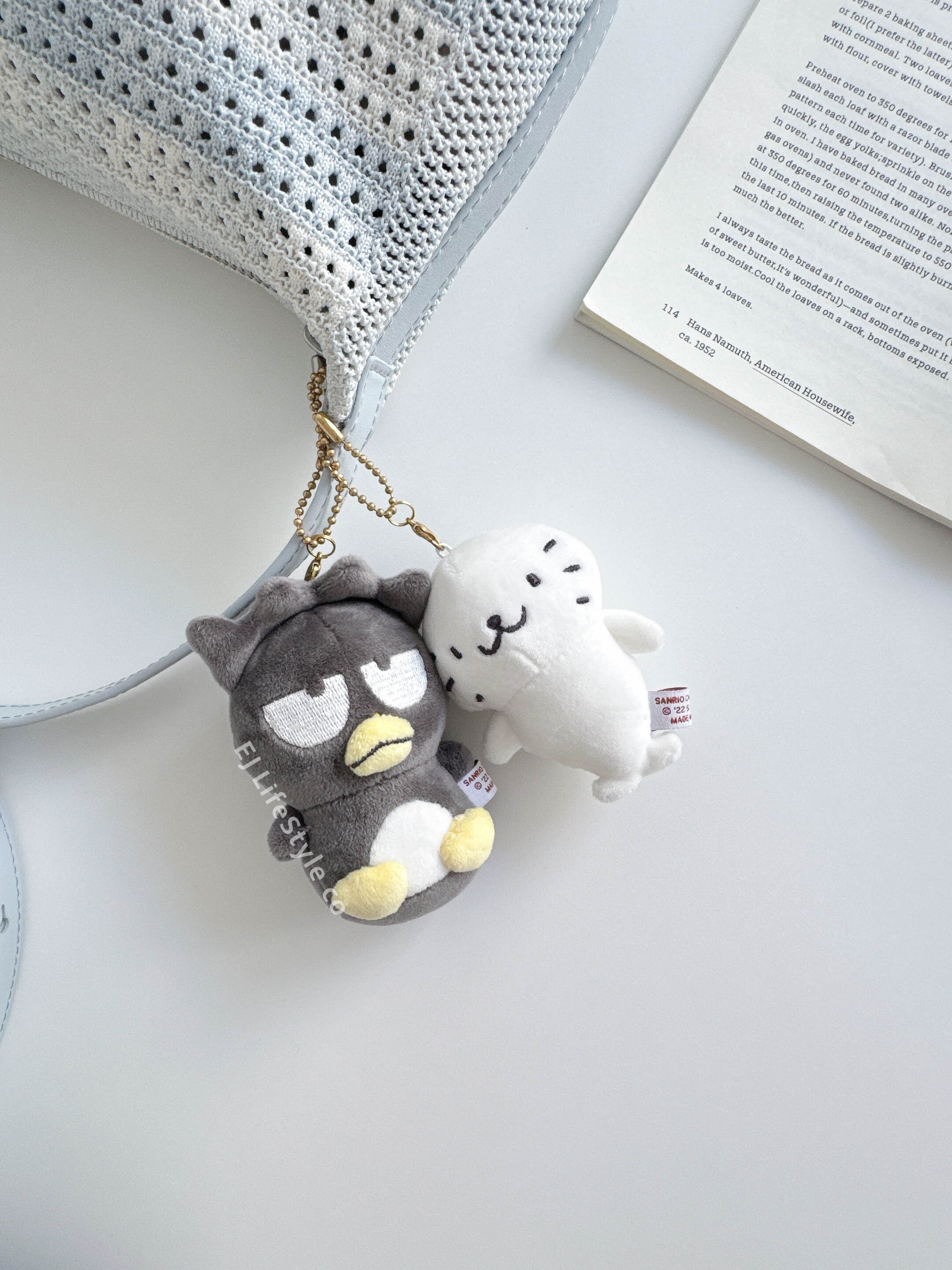 🇯🇵 SANRIO 三麗鷗家族 酷企鵝 花丸 磁吸 貼貼 吊飾 鑰匙圈 / 現貨