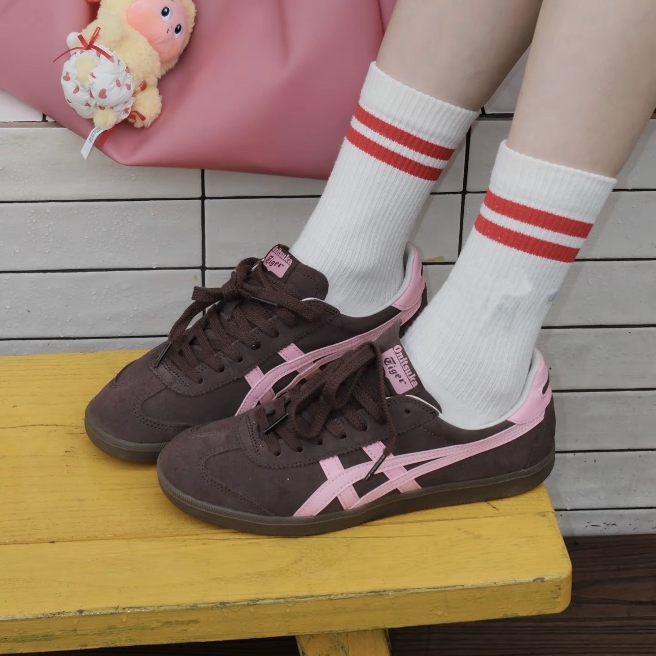 ONITSUKA TIGER TOKUTEN 草莓可可 德訓鞋 鬼塚虎 1183C562-201
