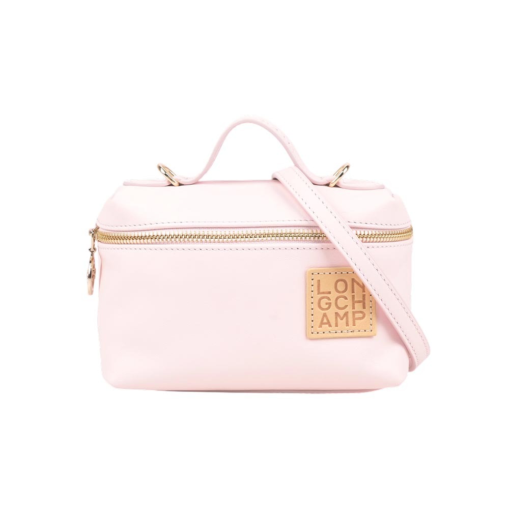 【Longchamp】Pliage Xtra XS 牛皮迷你二用便當包(芭蕾粉)