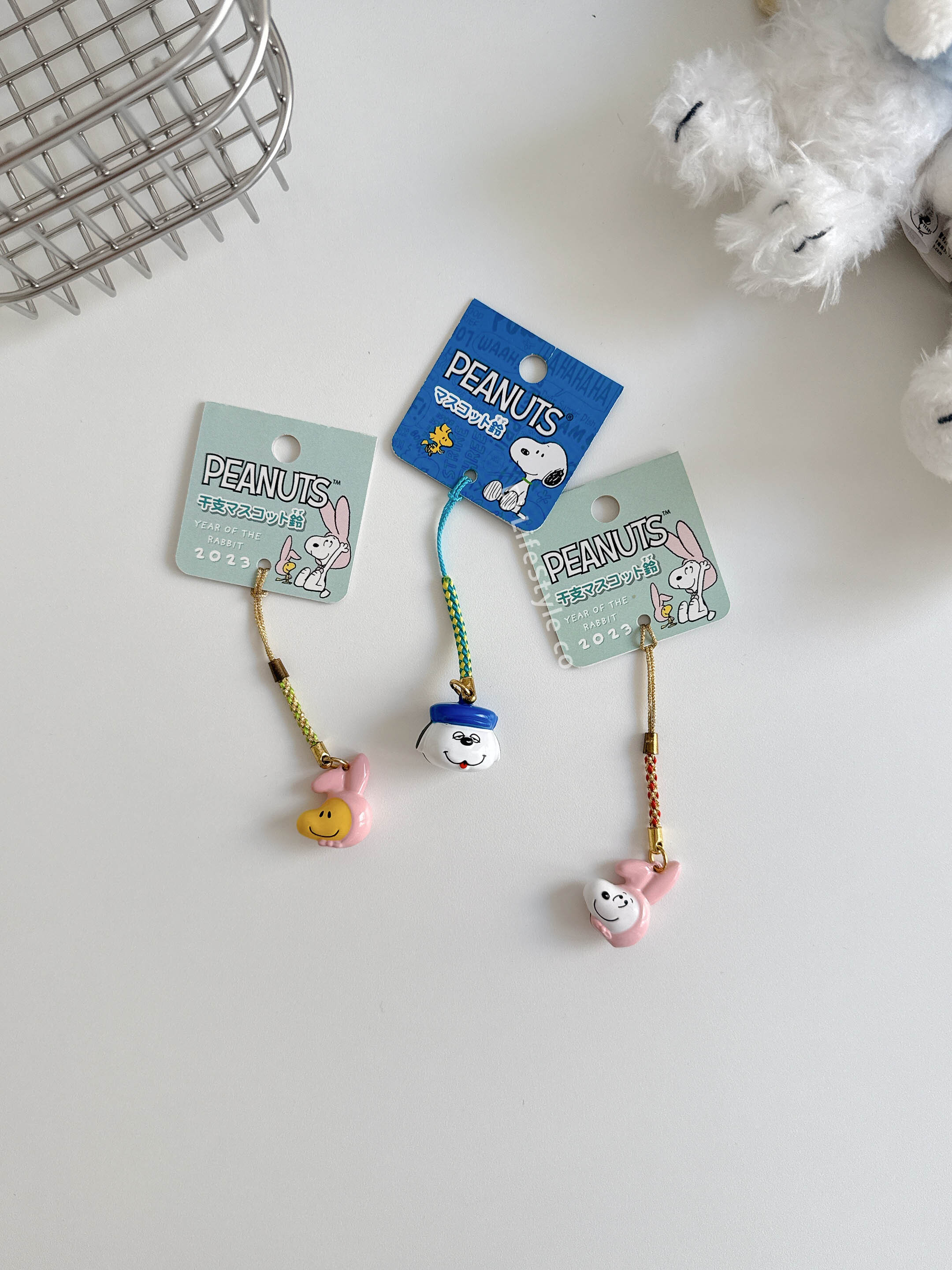 🇯🇵 PEANUTS SNOOPY 兔年限定 史努比 糊塗塌客 歐拉夫 鈴鐺吊飾 鑰匙圈 / 現貨
