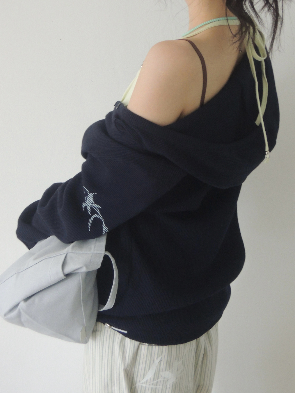 Portrait Seoul Breeze Cotton Modal Halter Neck Top 26-TOP-006
