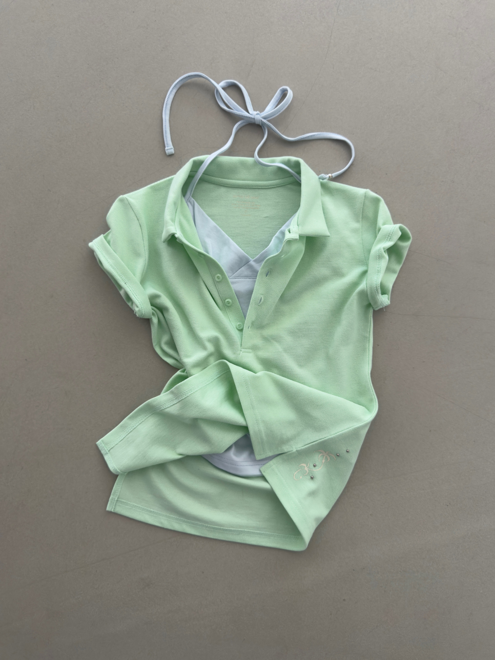 Portrait Seoul Dancing Orchid Standard Slim Fit T-shirts 26-TOP-005