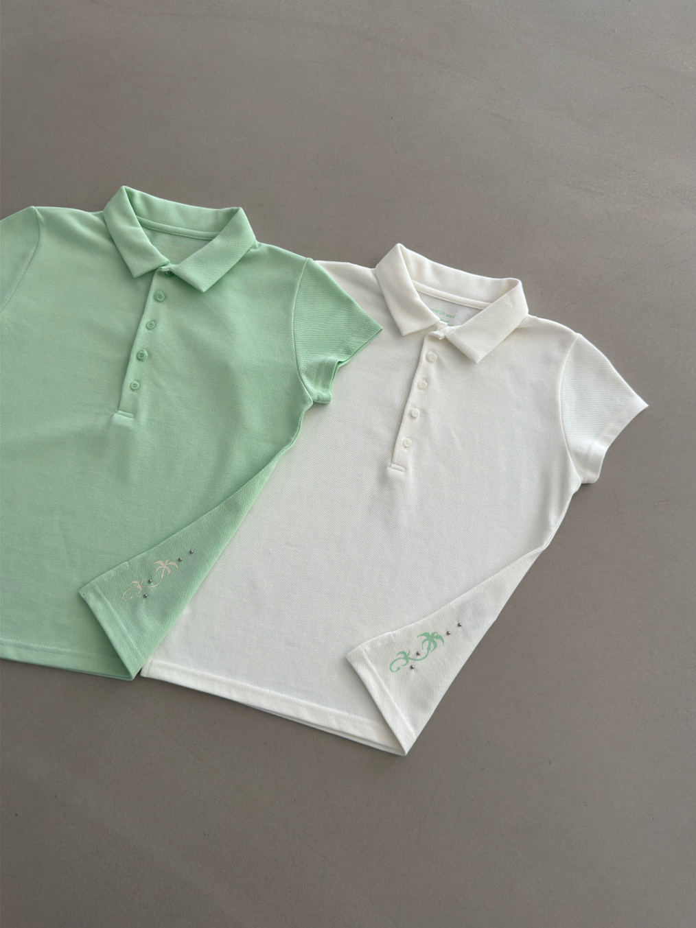 Portrait Seoul Dancing Orchid Standard Slim Fit T-shirts 26-TOP-005