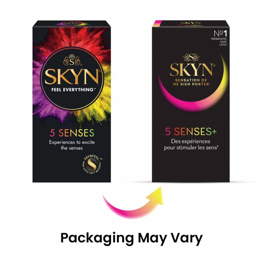 SKYN - 5 Senses+ 五感雜錦 5片裝 PI安全套