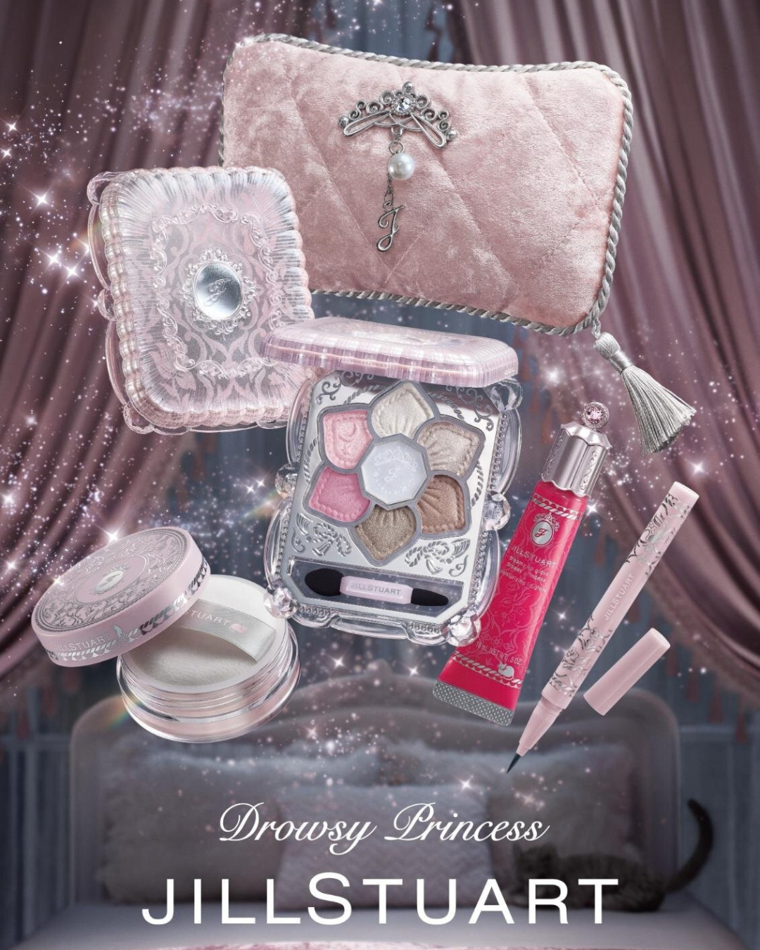 [限定] JILL STUART Drowsy Princess Collection 2026 夢幻公主 聖誕彩妝套裝