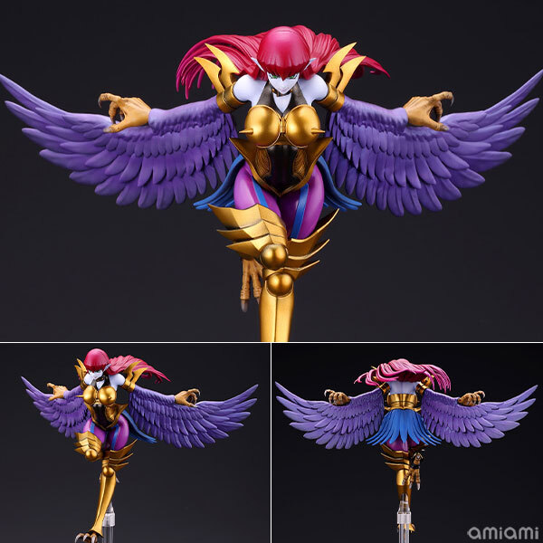 預訂4月 Kotobukiya 遊戲王怪獸之決鬥  神鷹女郎  OSHI WORKS Yu-Gi-Oh! Duel Monsters Harpie Lady Complete Figure Pre-order