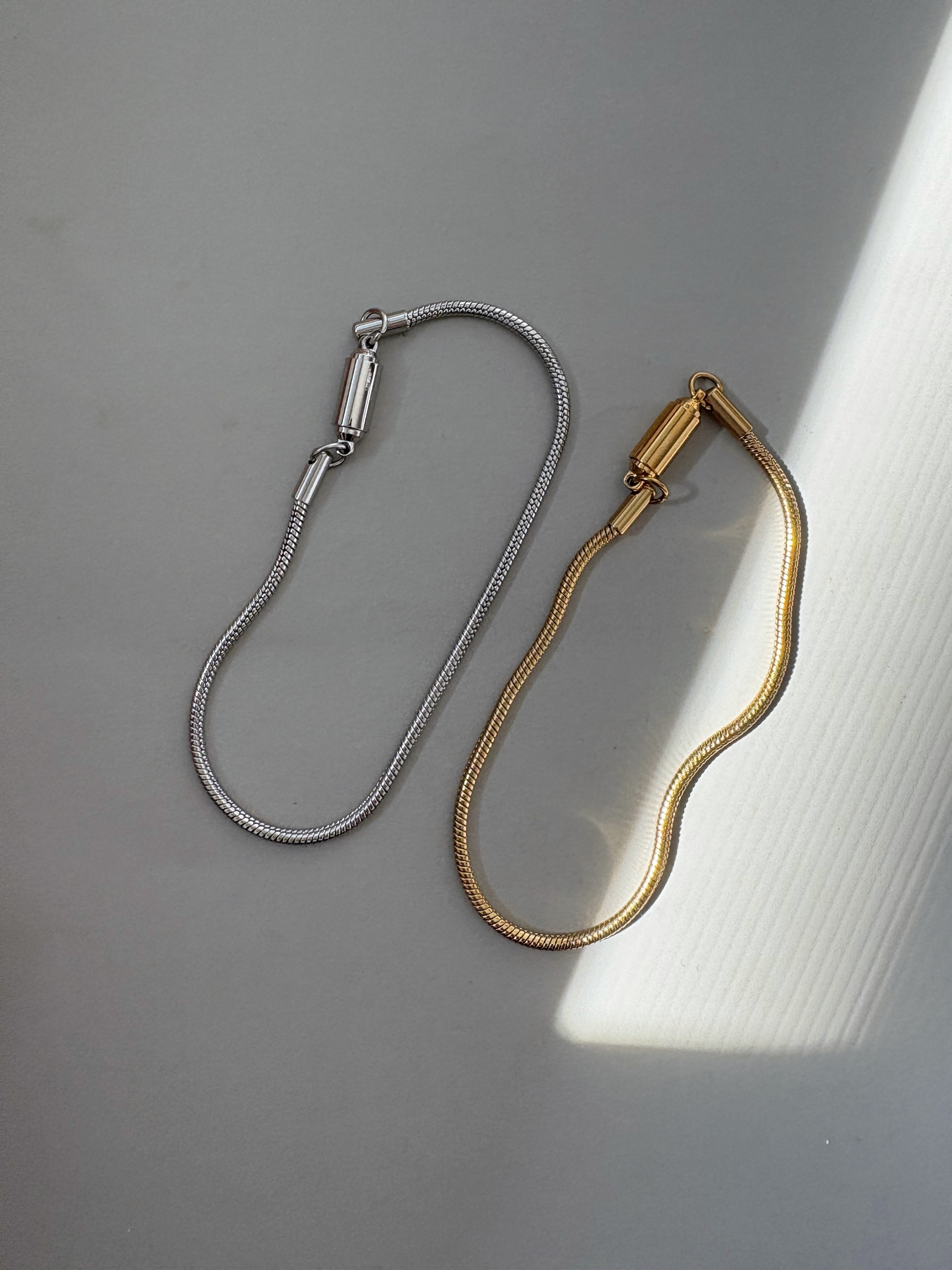 MG snake chain bracelet