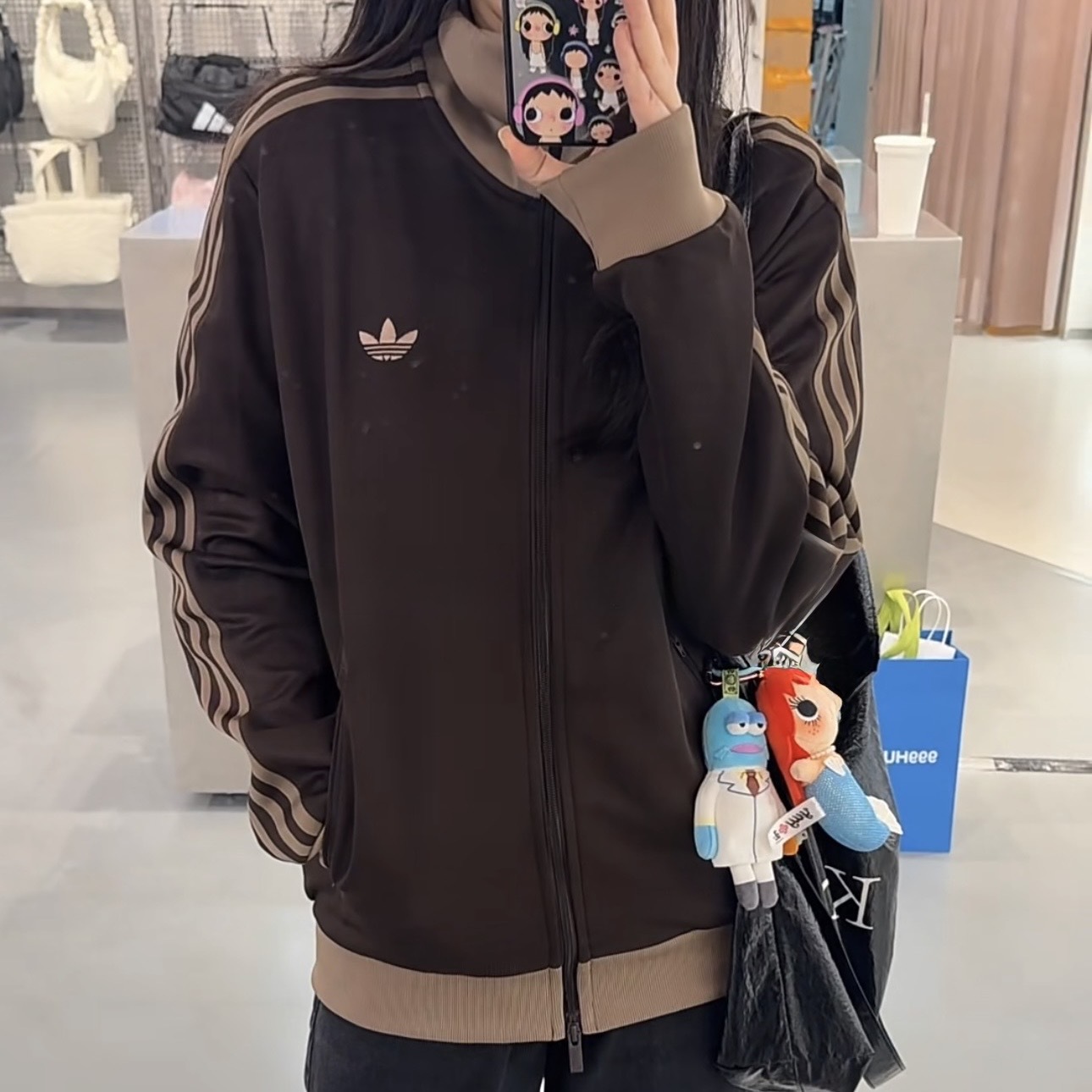ADIDAS ORIGINALS CLASSIC TRACK TOP 可可棕 外套 愛迪達 KT5042