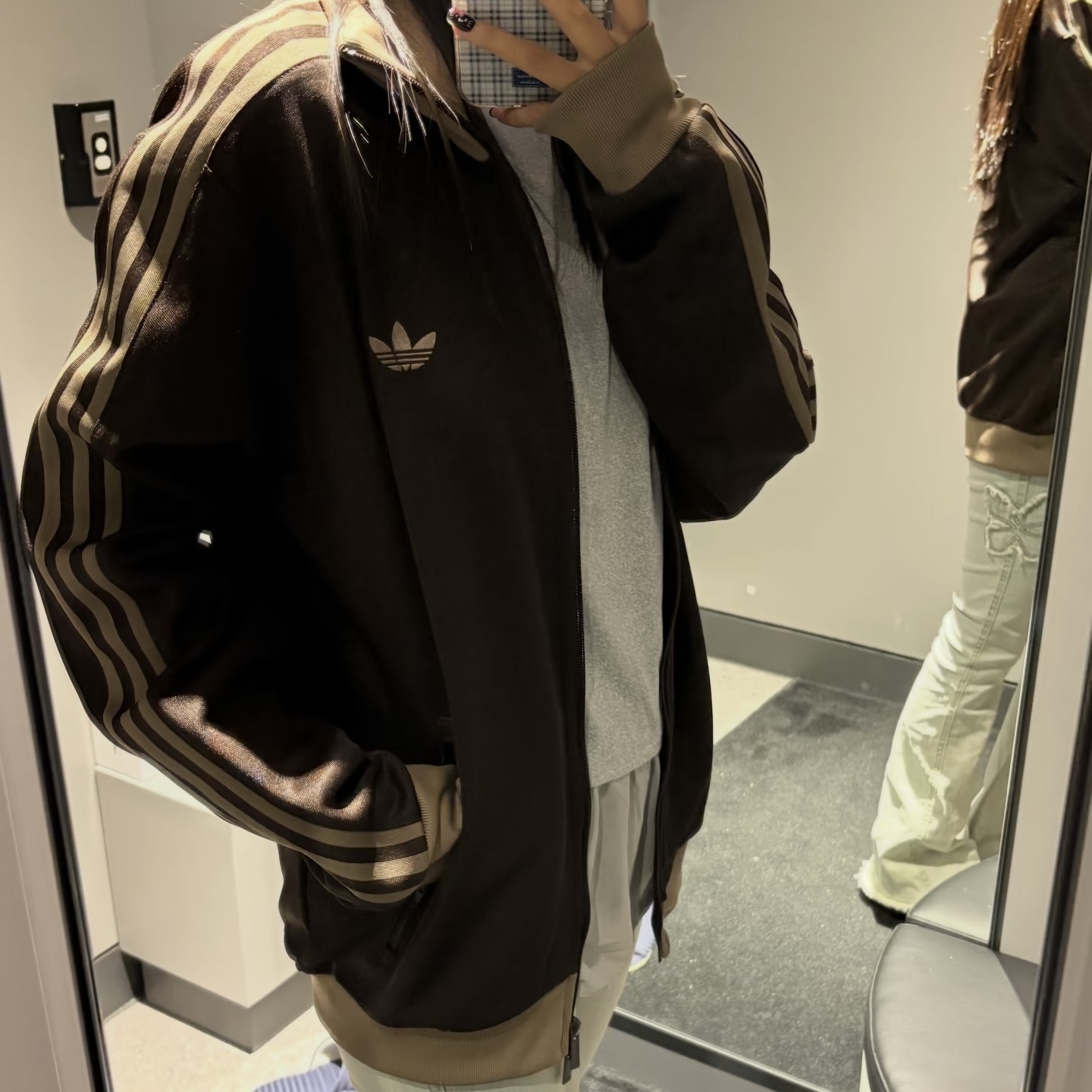ADIDAS ORIGINALS CLASSIC TRACK TOP 可可棕 外套 愛迪達 KT5042
