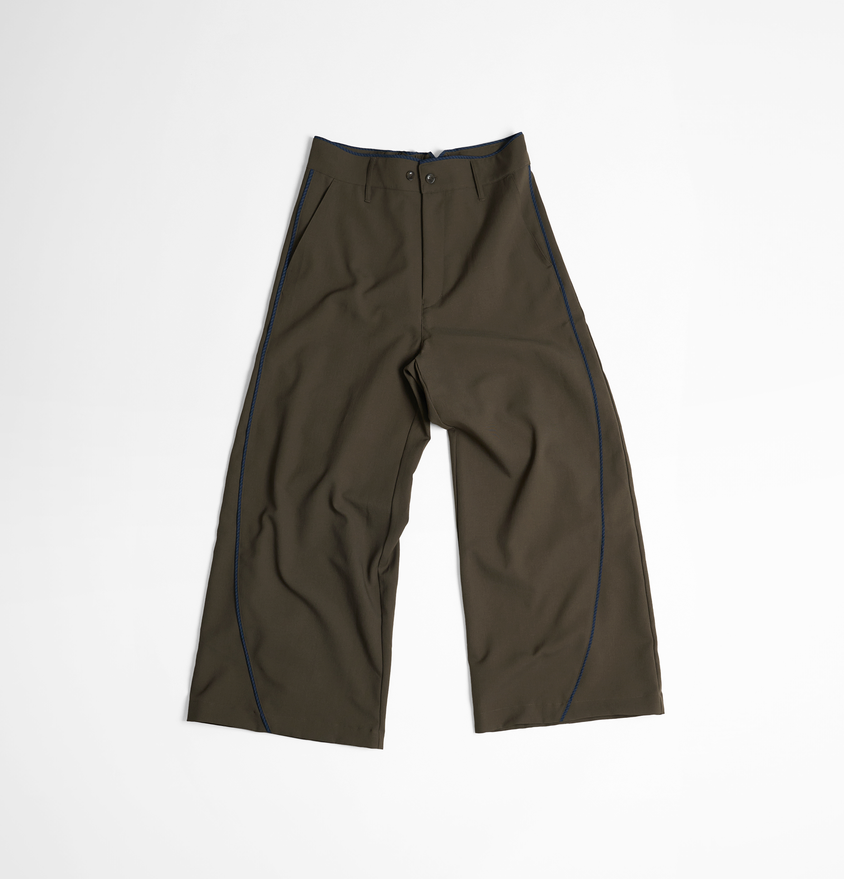 MELSIGN - Outline Piped Pants - Brown