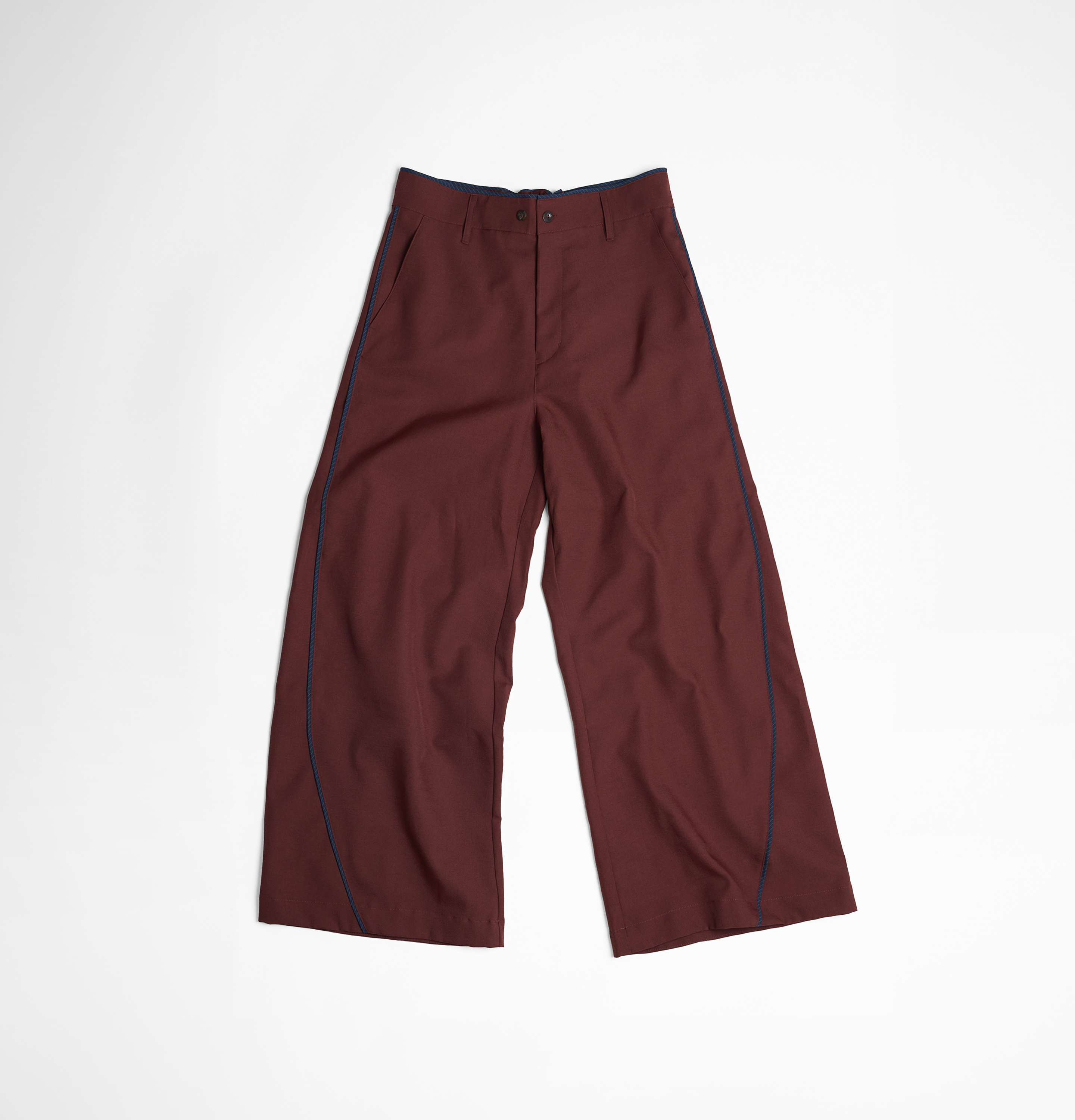 MELSIGN - Outline Piped Pants - Burgundy