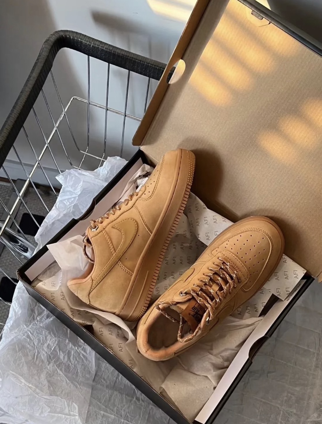 <質感小麥🌾> Nike Air Force 1 Low "Wheat Flax" 小麥焦糖