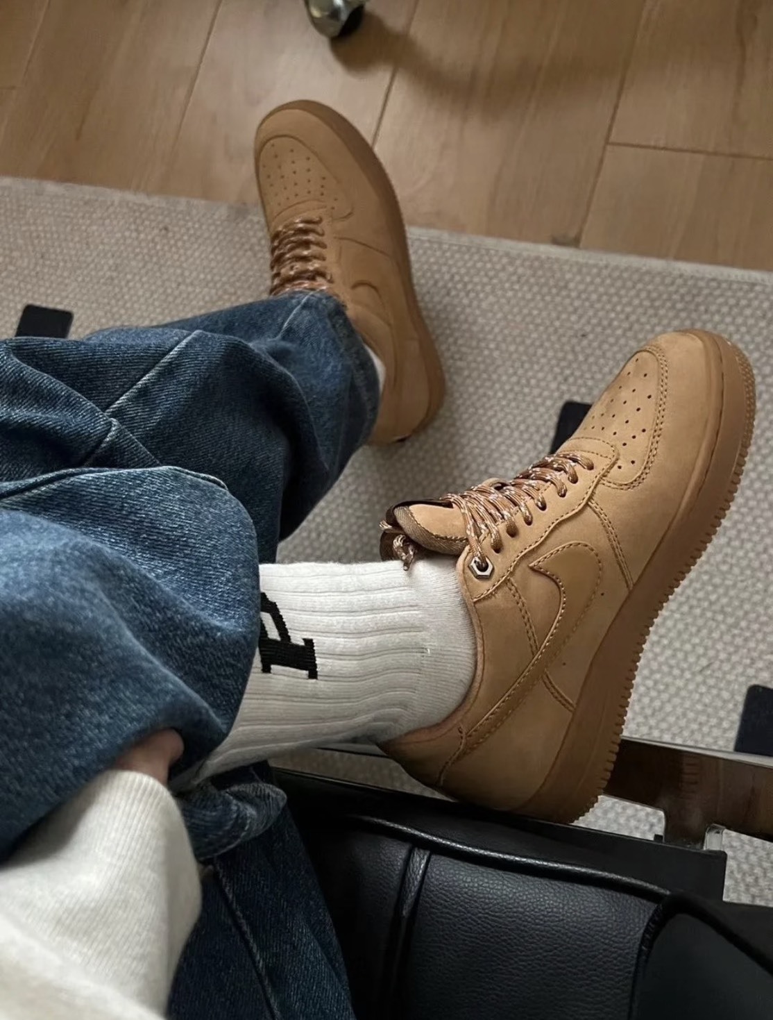 <質感小麥🌾> Nike Air Force 1 Low "Wheat Flax" 小麥焦糖