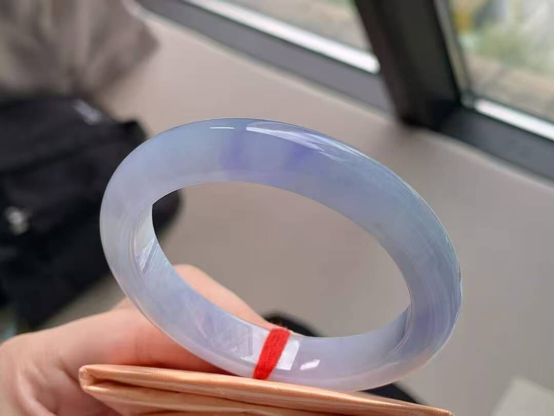 紫羅蘭翡翠正圈手鐲,天然翡翠A玉, 緬甸玉, Jade, Jadeite