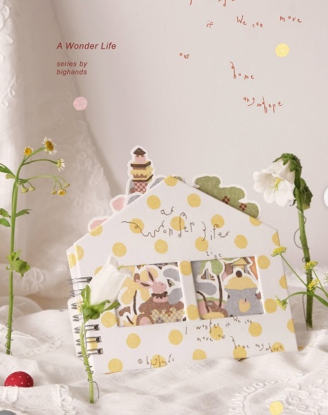 手的溫度bighands．A Wonder Life Zine 造型線圈筆記本