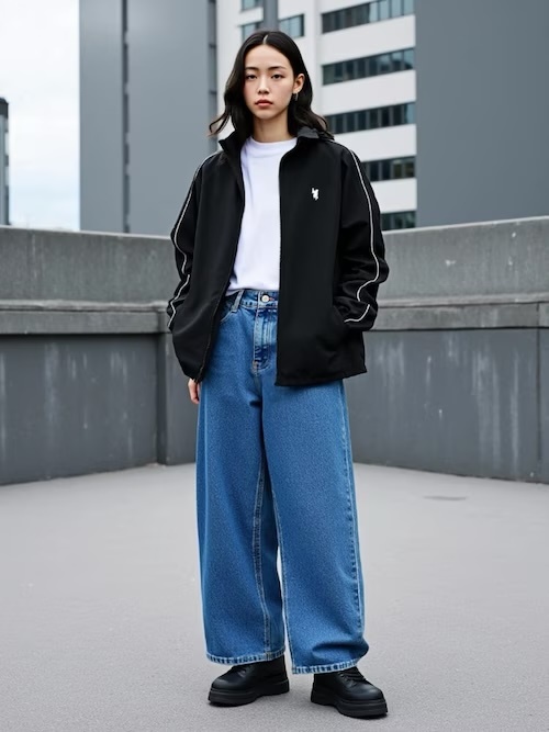 U.S. POLO ASSN Nylon Piping Track Jacket 撞色滾邊寬版尼龍外套 4色