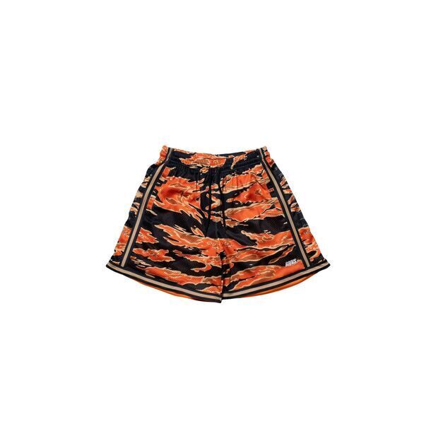 Baivs Camo Mesh Shorts Dune Tiger BMSC631D 男 球參 球褲 短褲 橘 黑