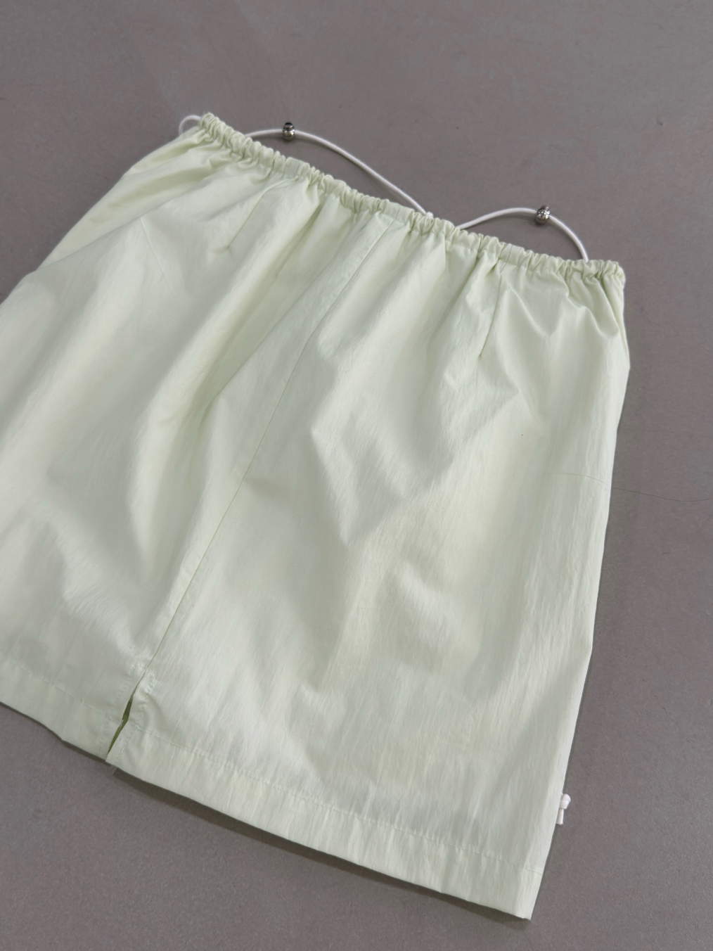 Portrait Seoul Cotton Nylon Straight Midi Skirt 26-BTM-004