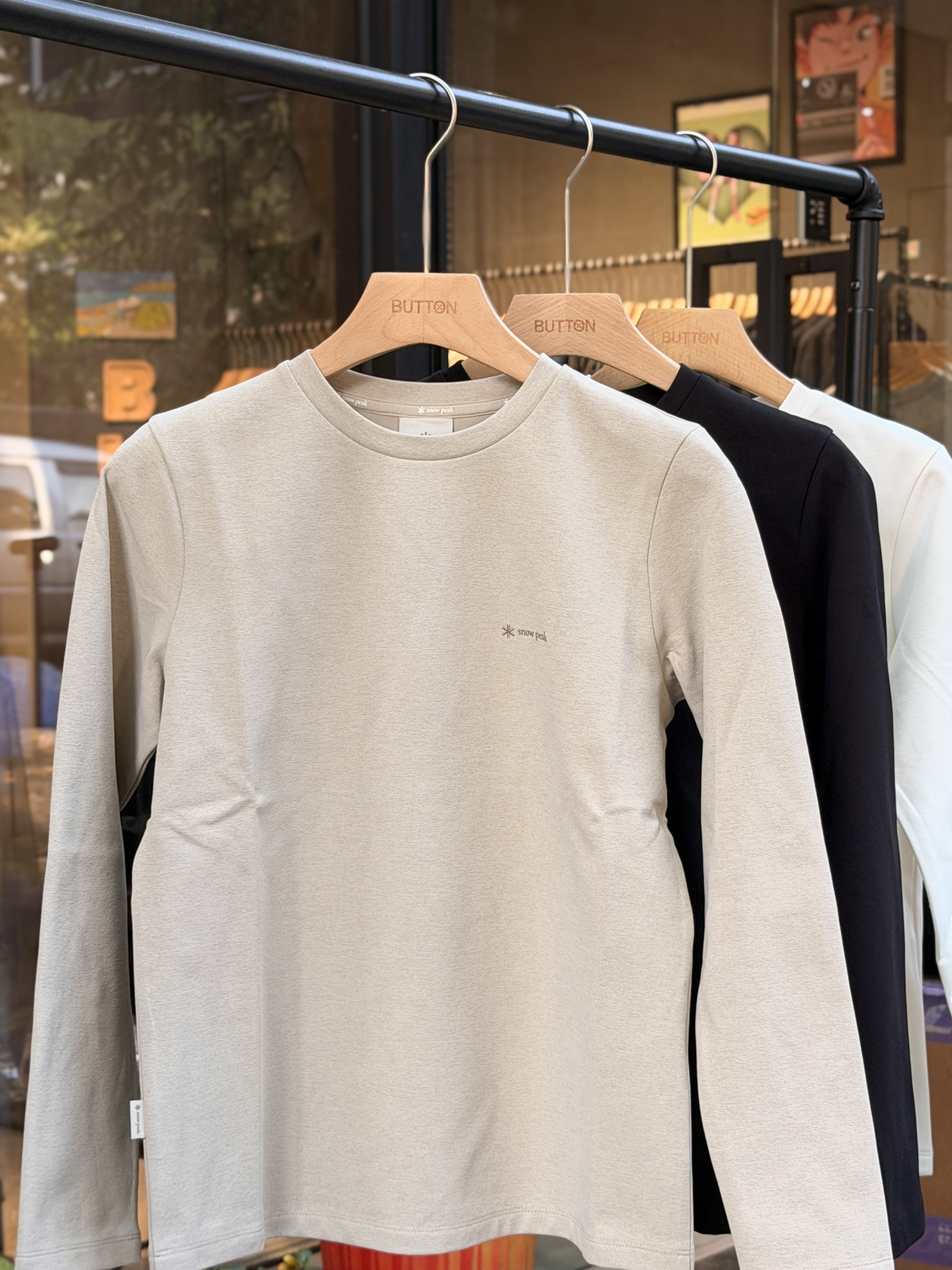 Snow Peak Quick Dry Women's Long Sleeve T-Shirt SORONA WARM 女款 機能保暖薄長袖 S26FWFTL15