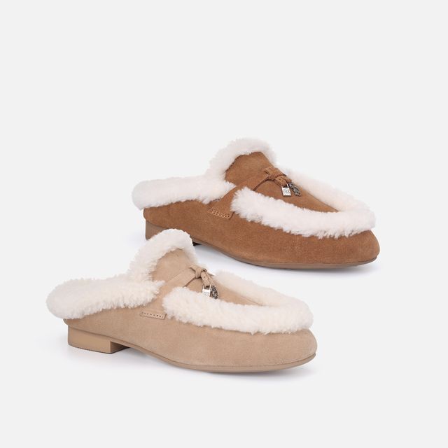 【2色入】UGG Ozlana 2026AW Lori Shearling Loafer(Detachable Feature)