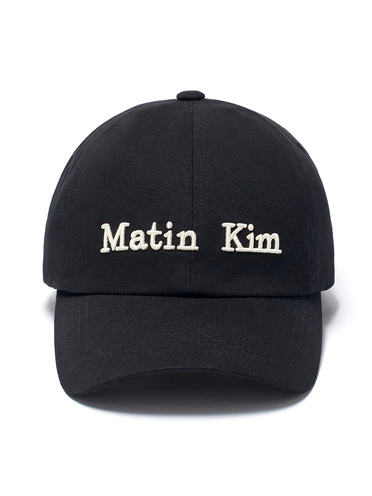 【Luxury】韓國代購 特價 MATIN KIM 字母帽 LOGO 刺繡 老帽 多色可選 黑 灰 鐵灰 藍 米白 紅 咖 寶藍
