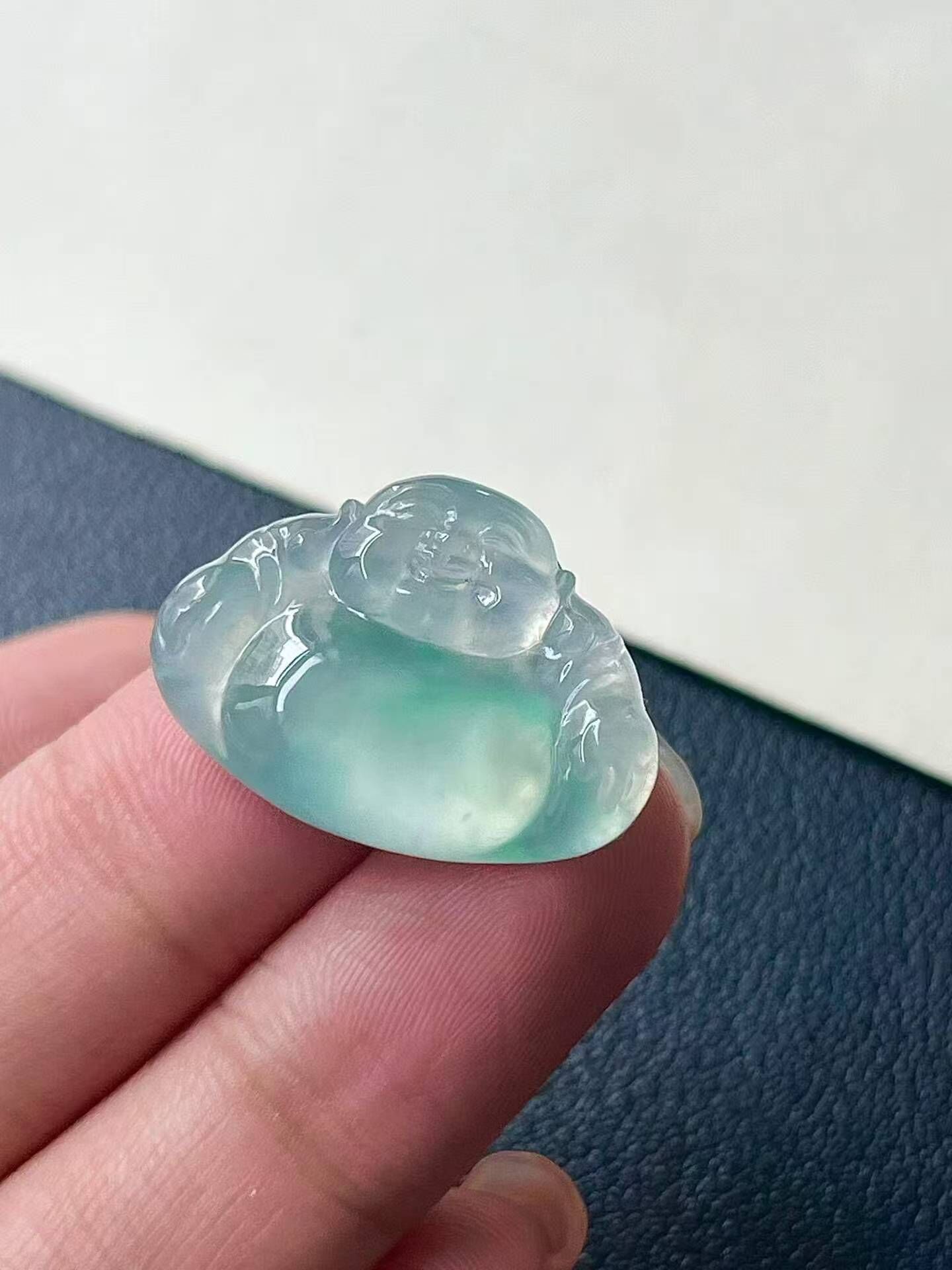 翡翠坐佛,天然翡翠A玉, 緬甸玉, Jade, Jadeite