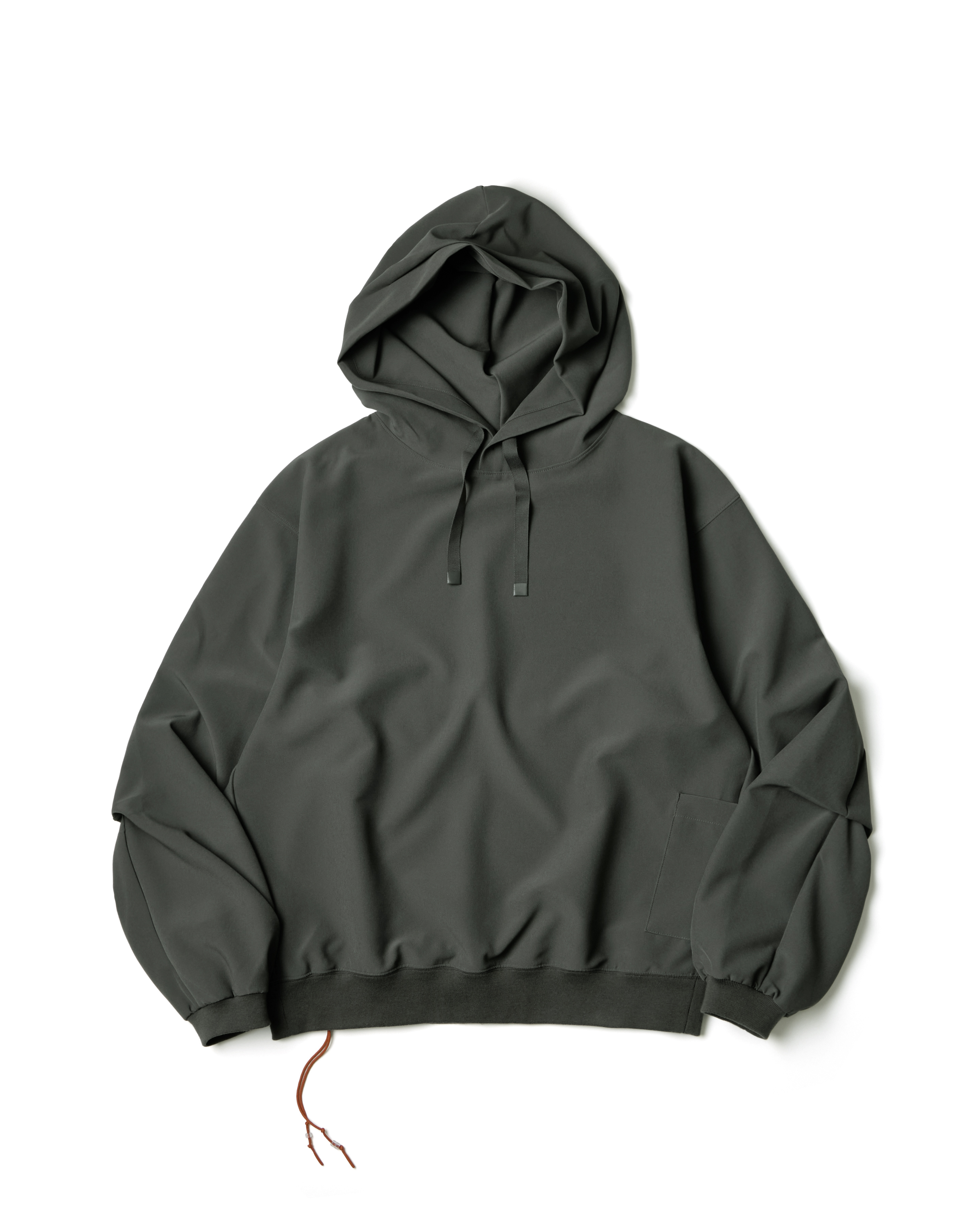 GOOPiMADE  EVD5 定番・寬鬆連帽衫 - Charcoal