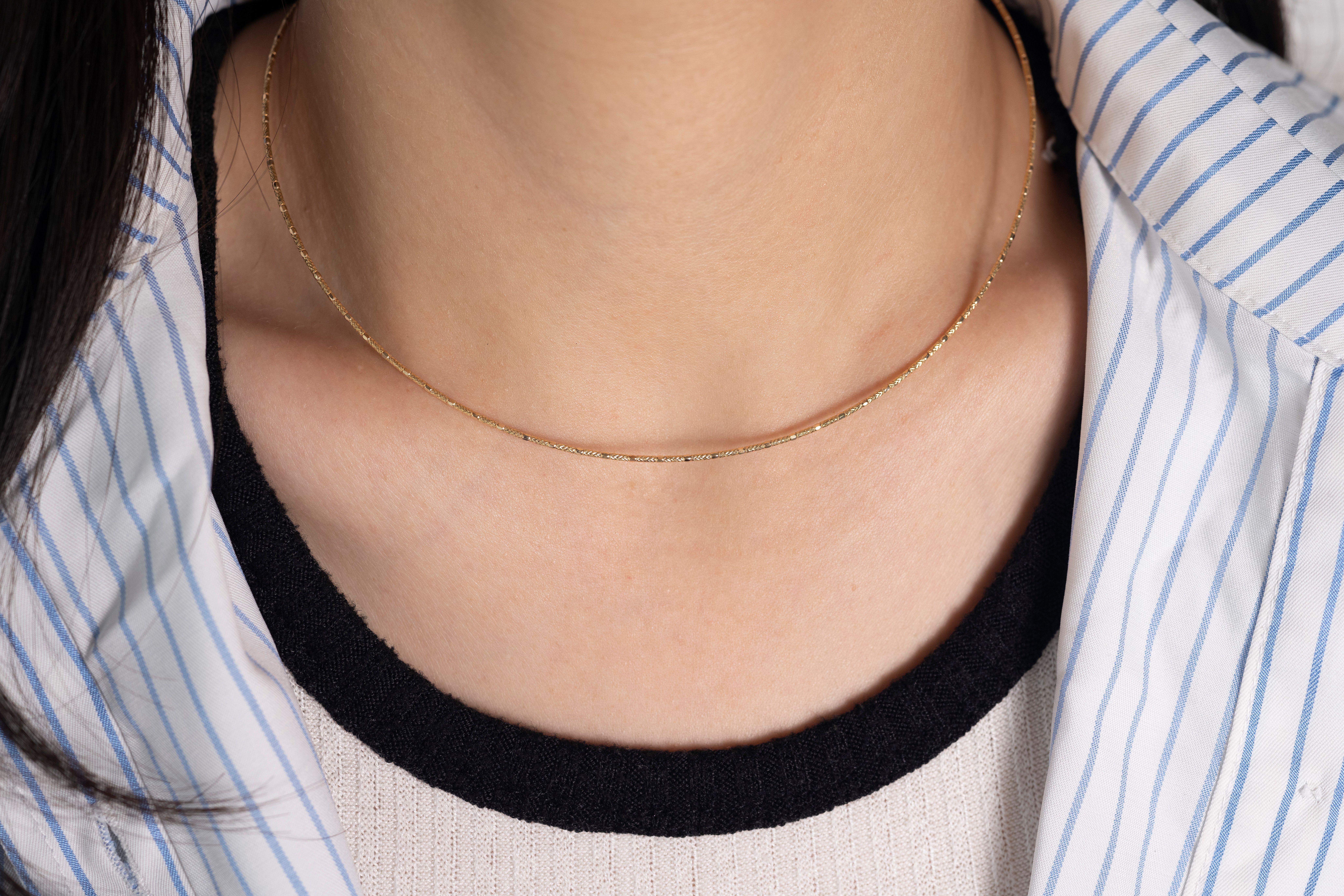 18K Radiant Wire Choker