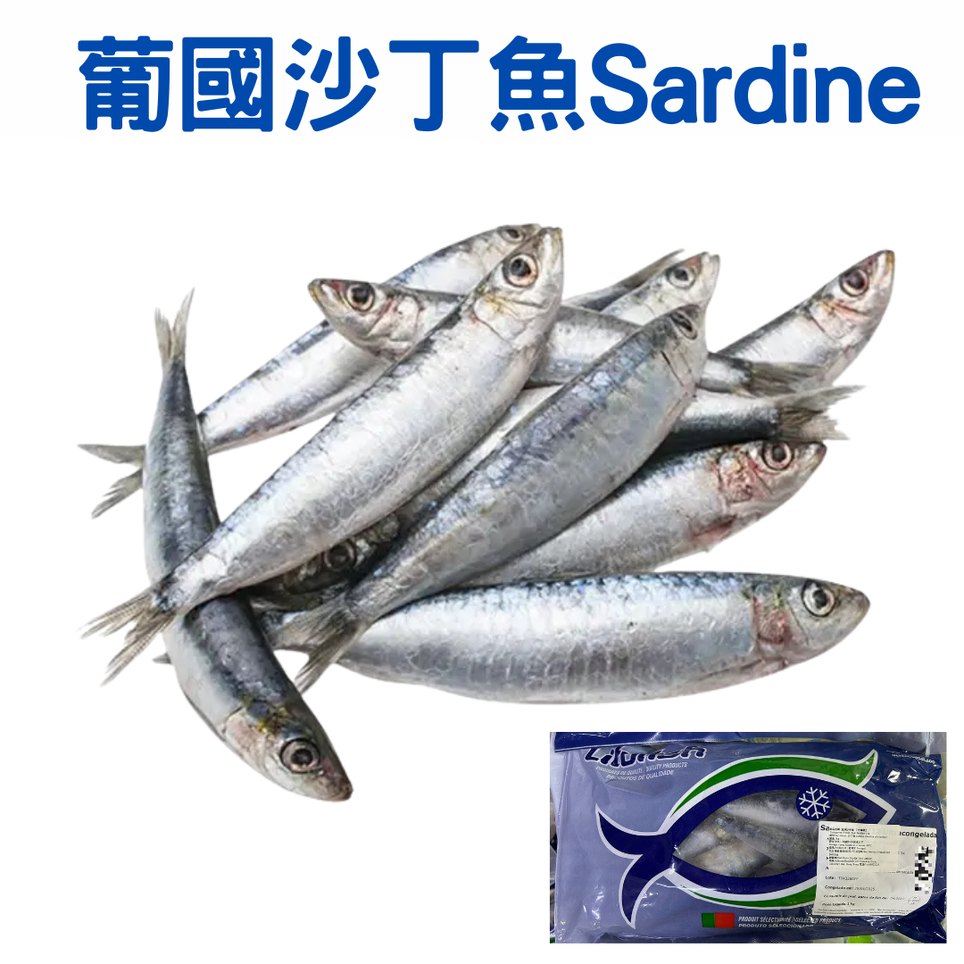 葡國沙甸魚1kg  (急凍 -18°C)
