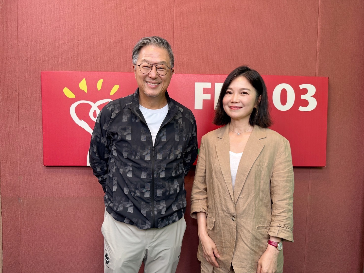 京美創辦人呂麗美接受王偉忠專訪