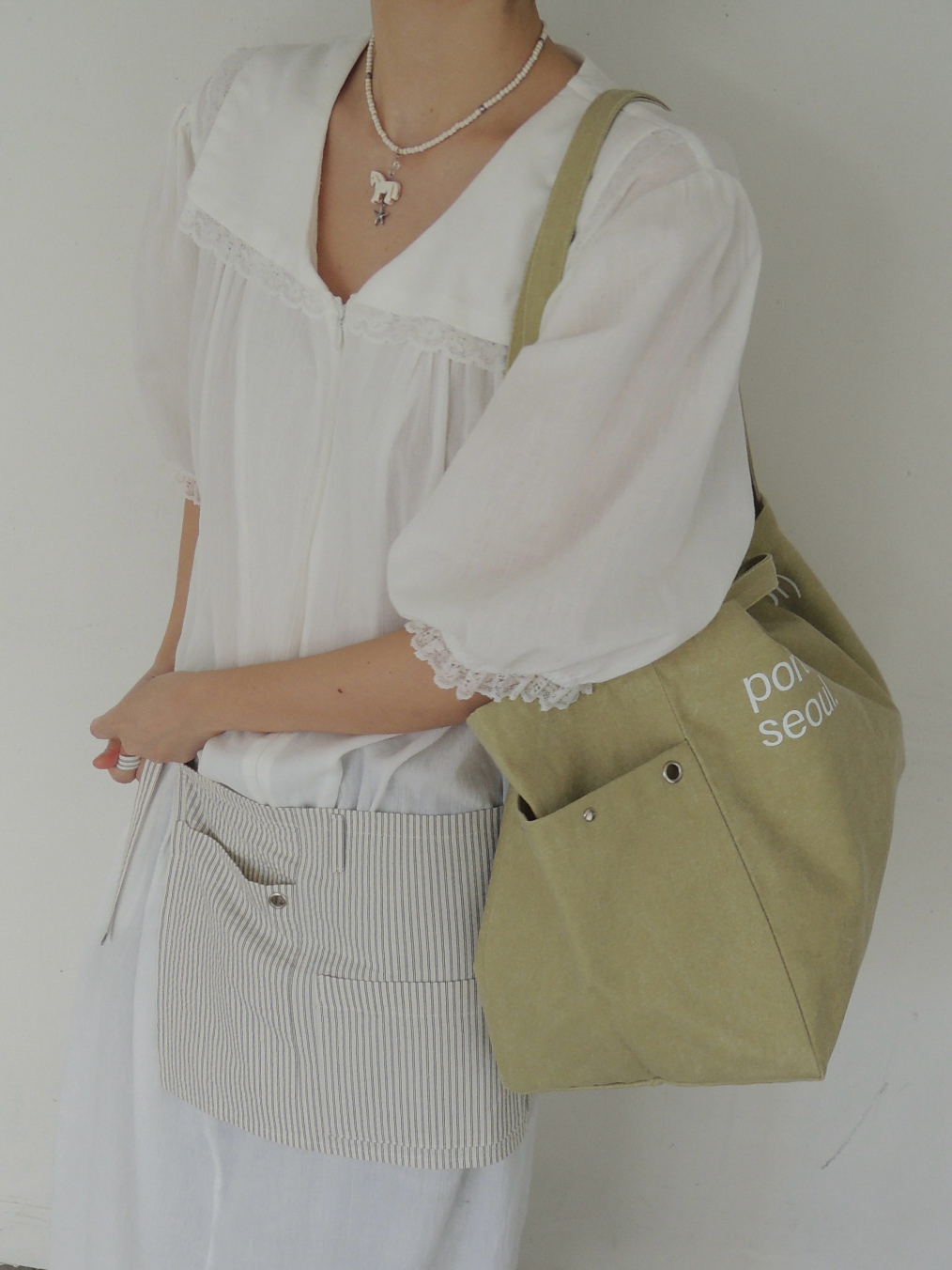Portrait Seoul Reversible Big Shopper Bag 26-BG-001