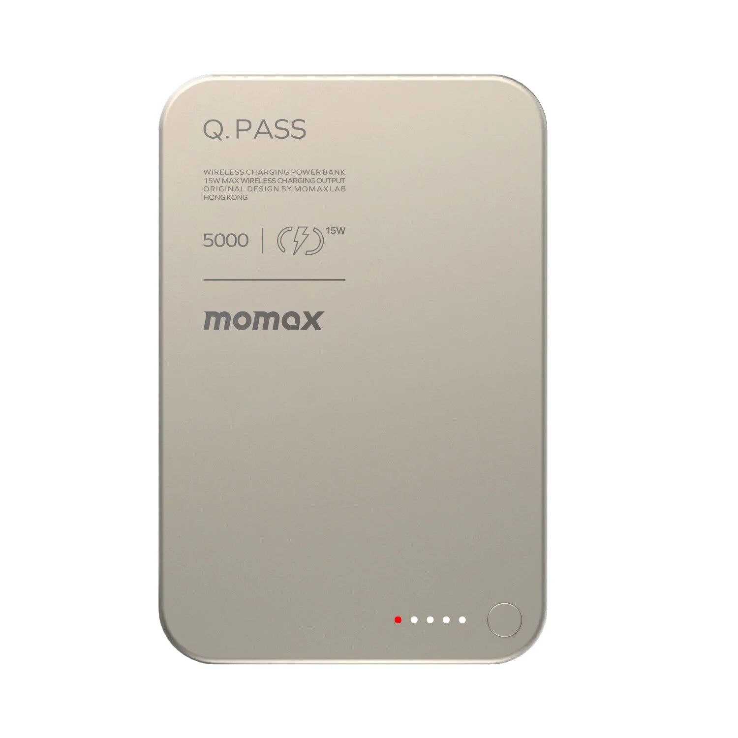 Momax 1-Power Q.Pass 5000mAh 磁吸無線流動電源