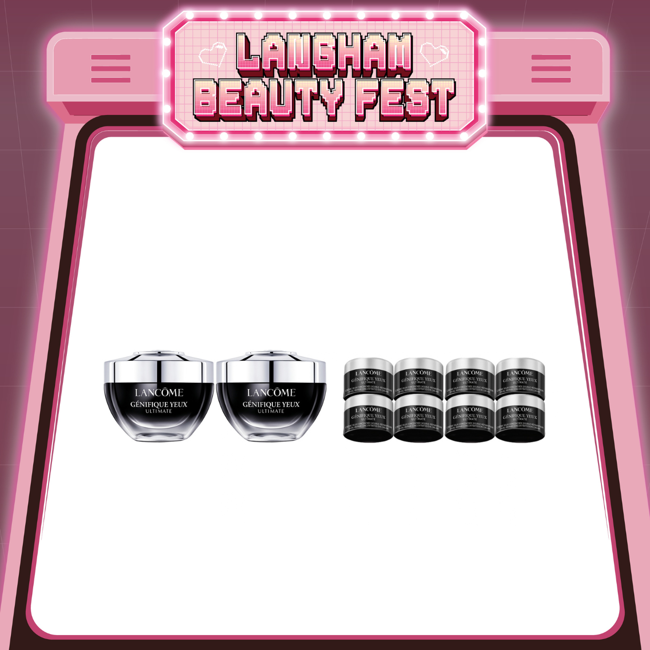 LANCÔME GÉNIFIQUE 煥活修護眼霜20ml套裝